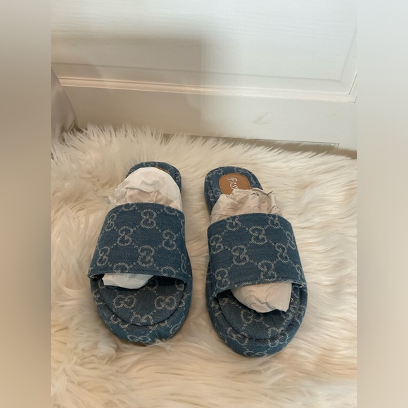 DENIM SANDALS - Picture 4 of 11